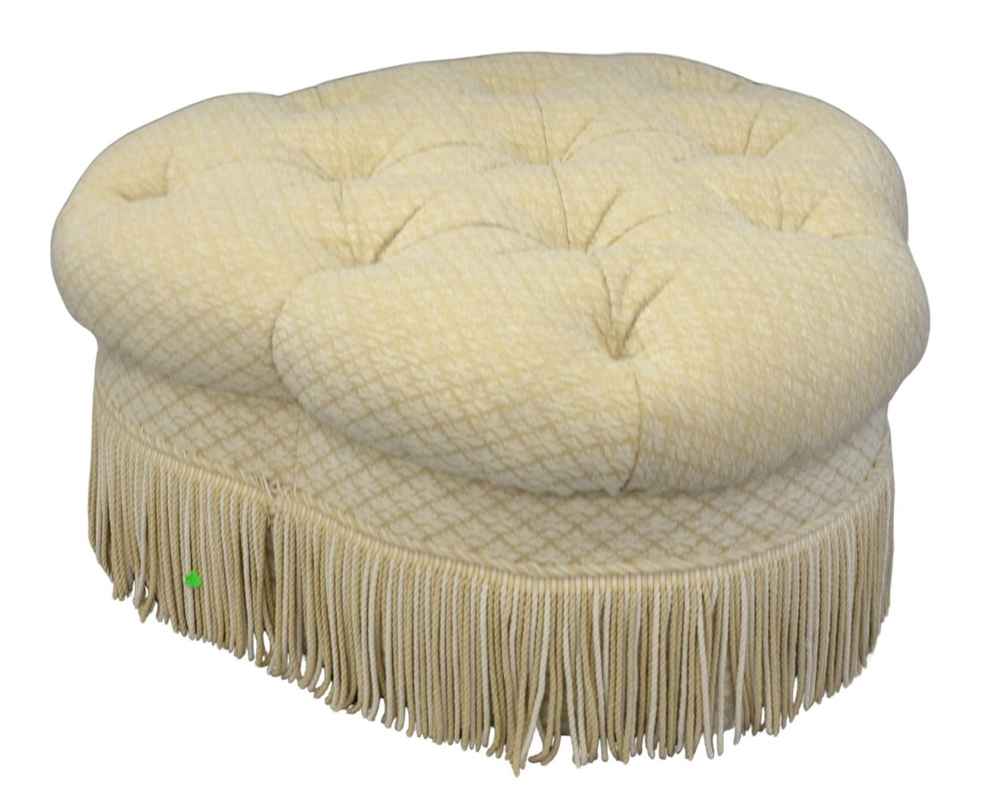 De Angelis Custom Upholstered Ottoman (1 of 4)