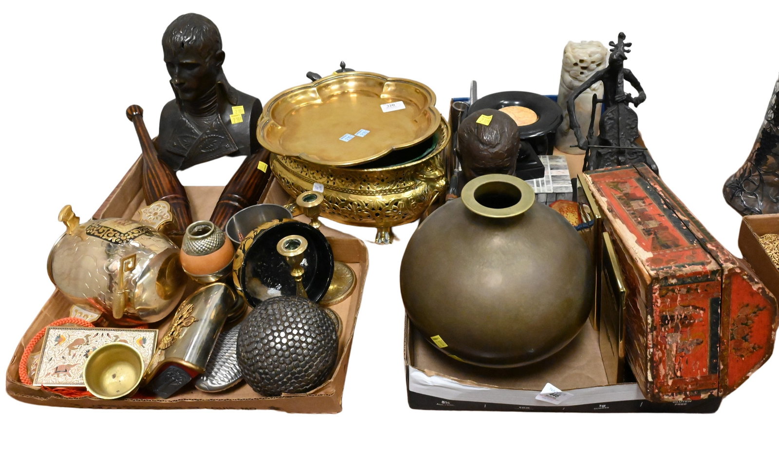 Five Tray Lots of Decorative items (1 of 9)