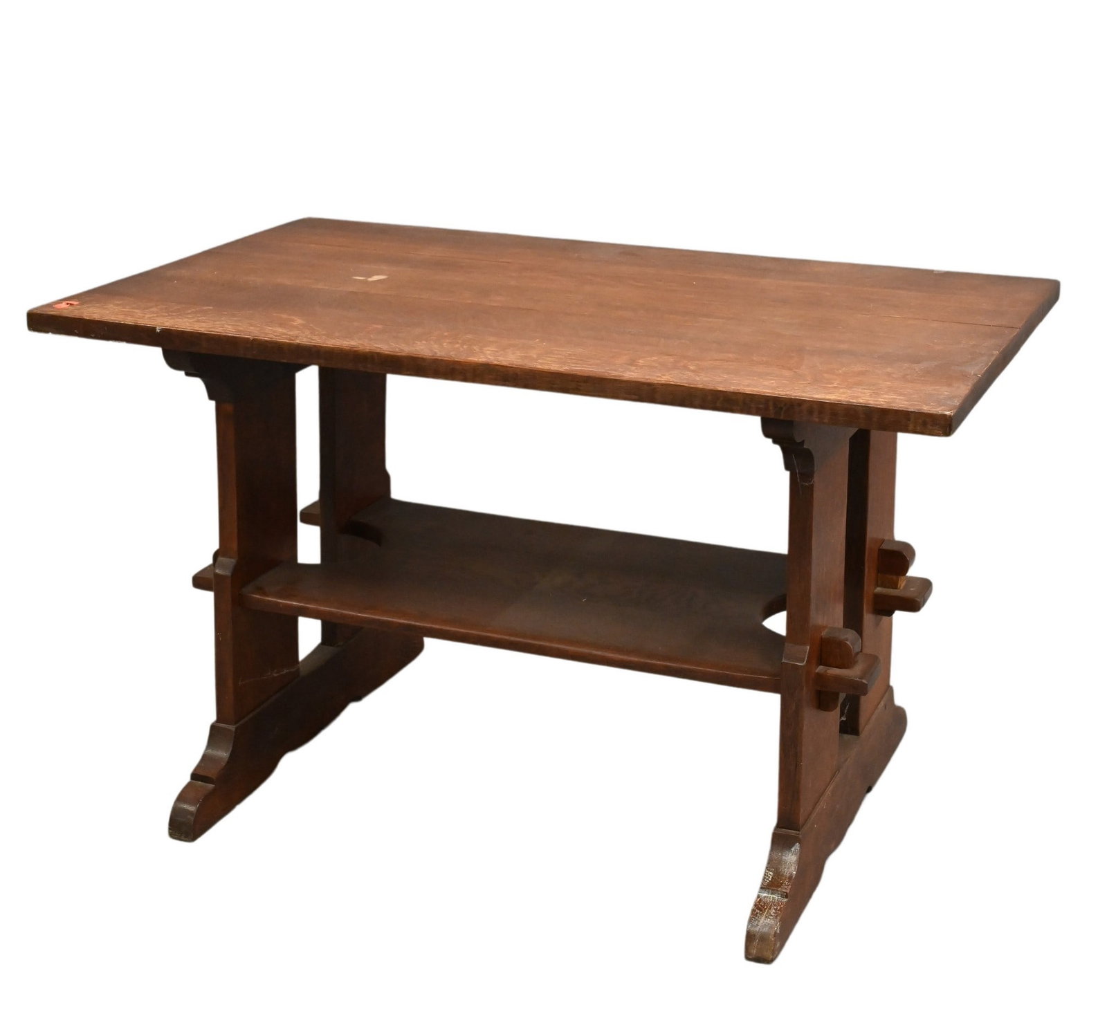 Gustav Stickley Two Tier Chalet Table (1 of 4)