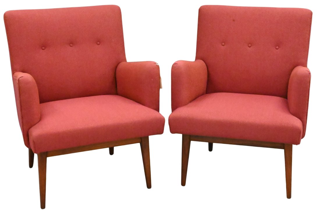 Pair of Danish Modern Armchairs (1 of 6)
