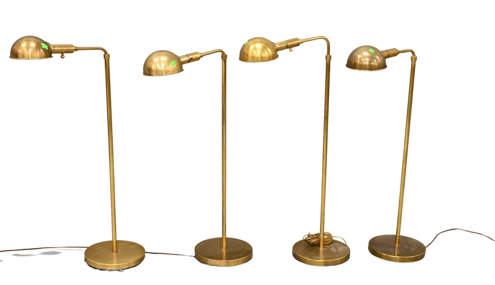 Four Brass Floor Lamps (1 of 5)