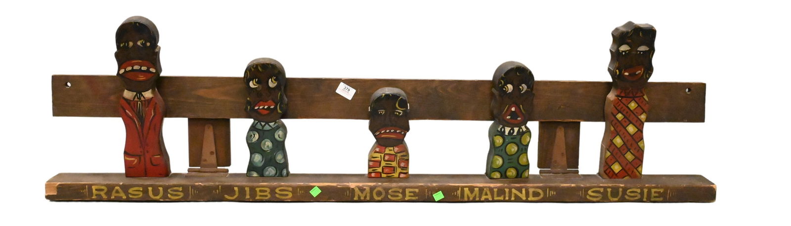 Antique Black Memorabilia Knock Over Carnival Game (1 of 4)