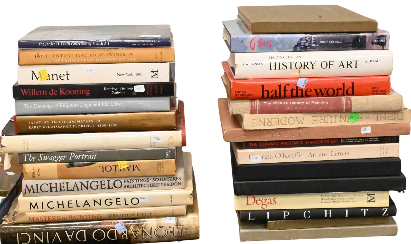 Lot of Approximately 28 Coffee Table Books Mostly Art Themed (1 of 4)