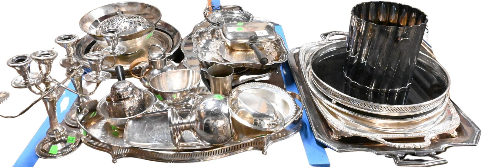 Large Lot of Silver Plate and Sterling Silver (1 of 5)