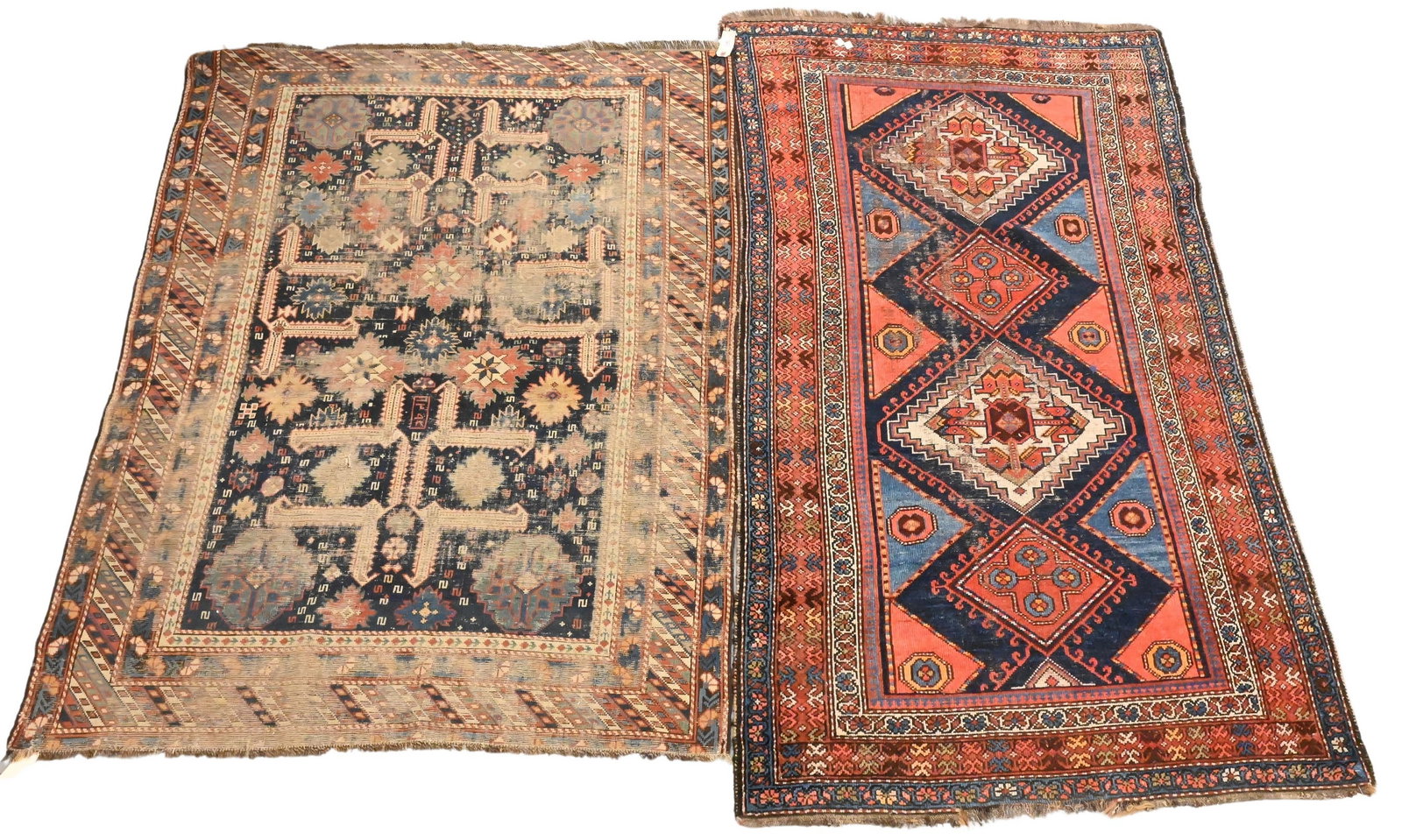 Two Oriental Throw Rugs (1 of 10)