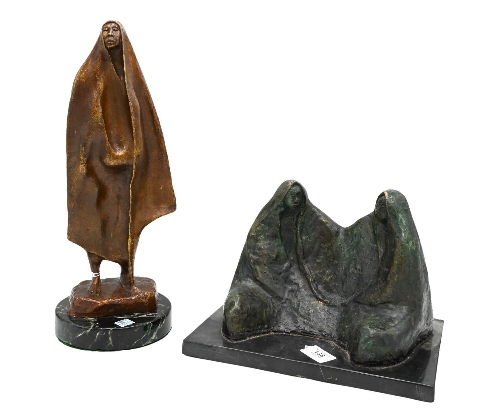 Two Bronze Figures After Francisco Zuniga (Mexican 1912-1998) (1 of 9)