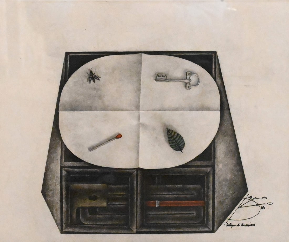 Two: Kyu Baik Hwang (Korean B.1932) (1 of 7)