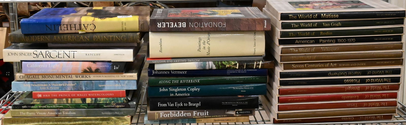 Approximately 48 Coffee Table/Reference Books on Art (1 of 6)