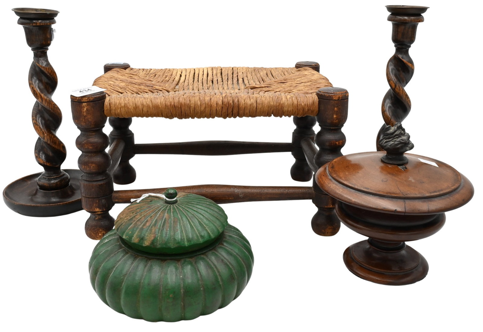 Five Piece Antique Group (1 of 7)