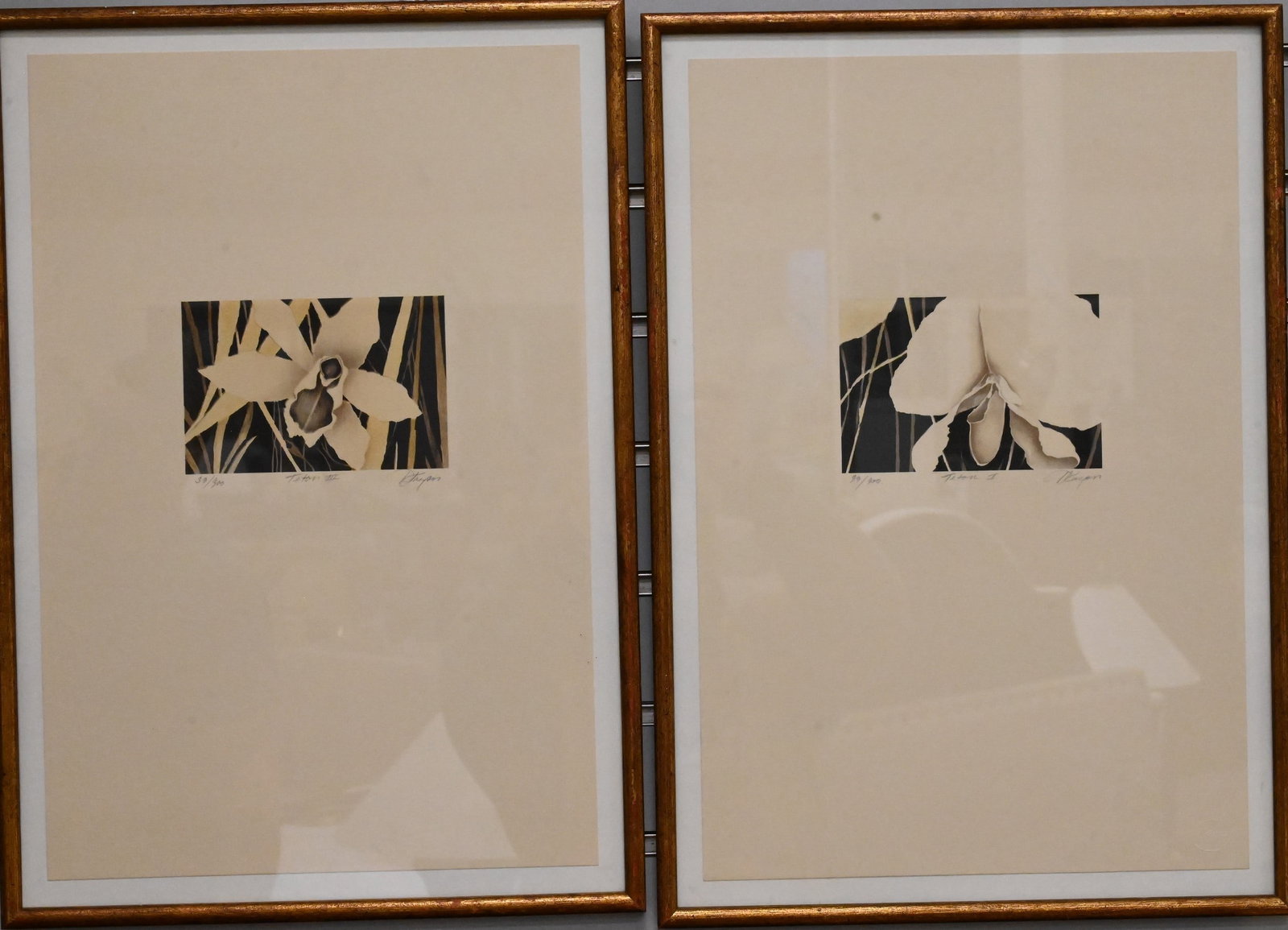 Set of Three Framed Lithographs by Deborah Koga Ray (American born 1940) (1 of 5)