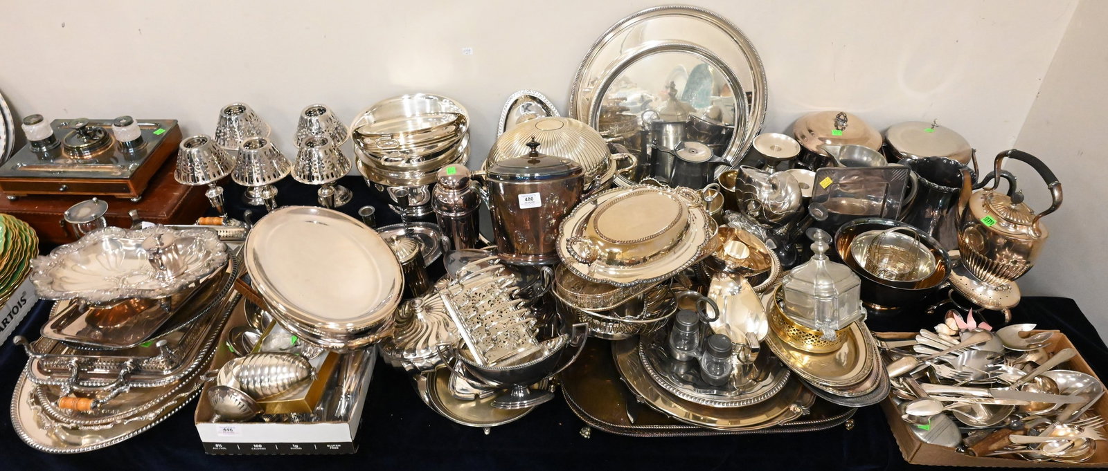 Large Lot of Silver Plate (1 of 6)