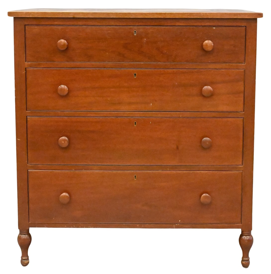 Biggs Mahogany Federal Style Four Drawer Chest (1 of 5)