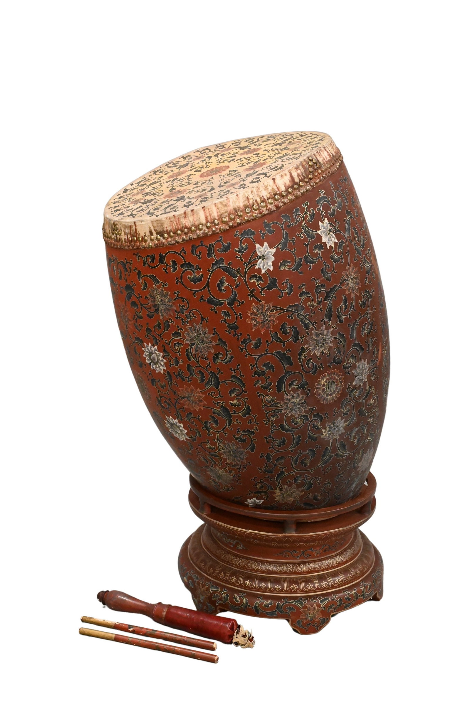 Chinese Ceremonial Drum (1 of 6)