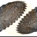 1802 Bust Silver Dollar VF