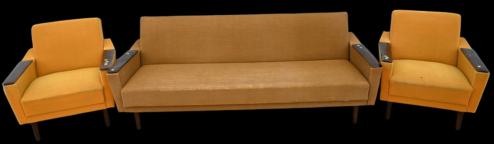 Three Piece Mid-Century Modern Living Room Set (1 of 5)