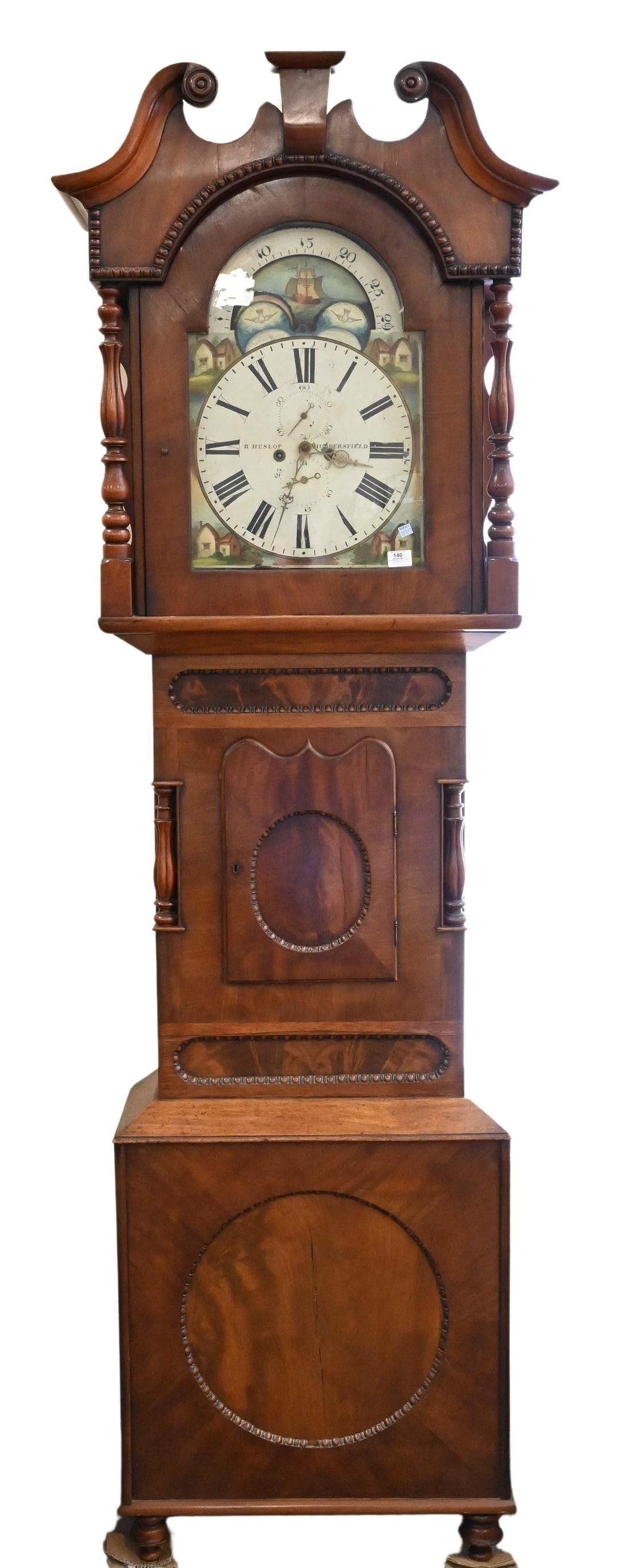 Scottish Mahogany Tall Case Clock (1 of 5)