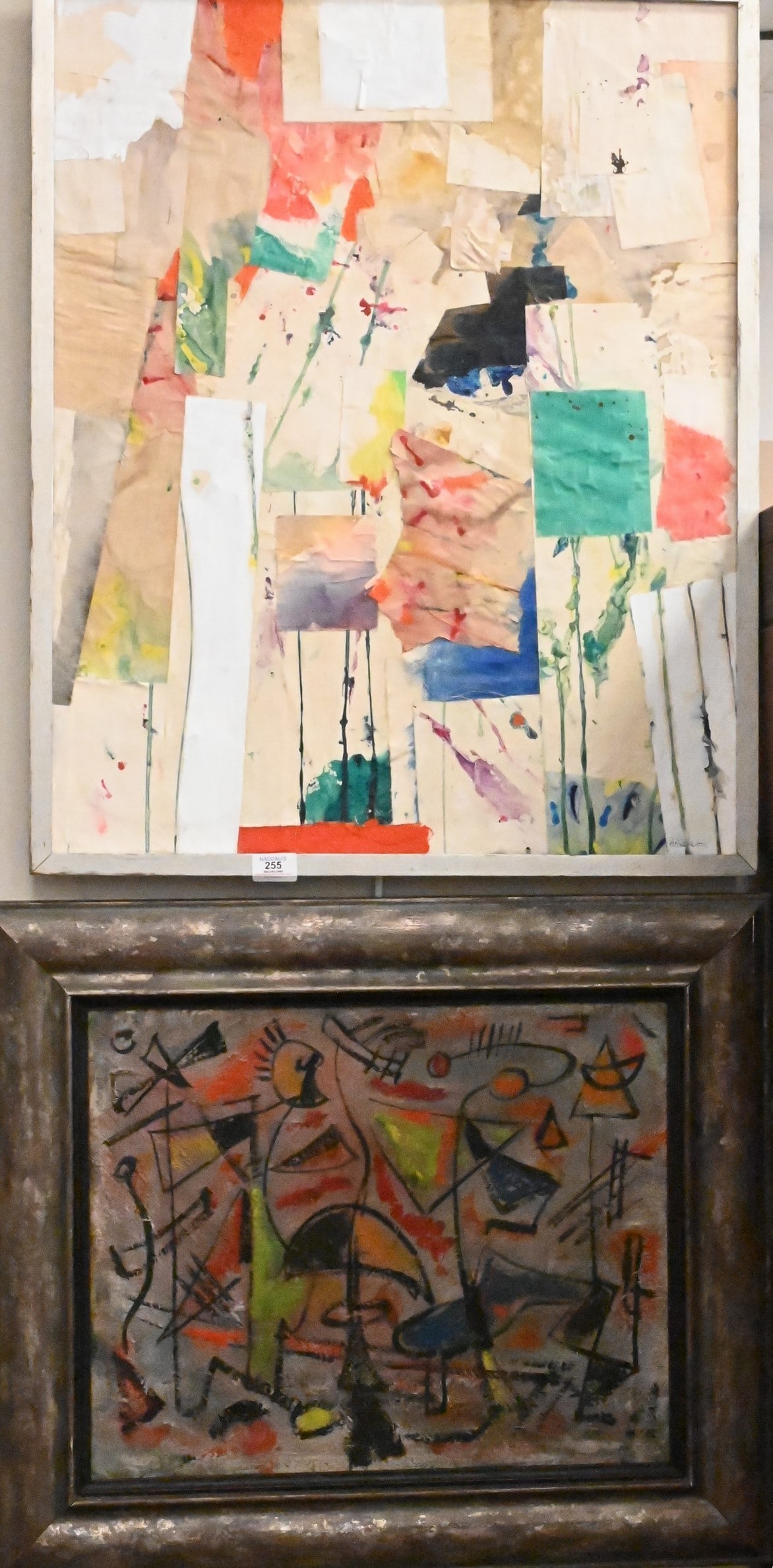 Two Framed Mid-Century Modern Pieces (1 of 10)