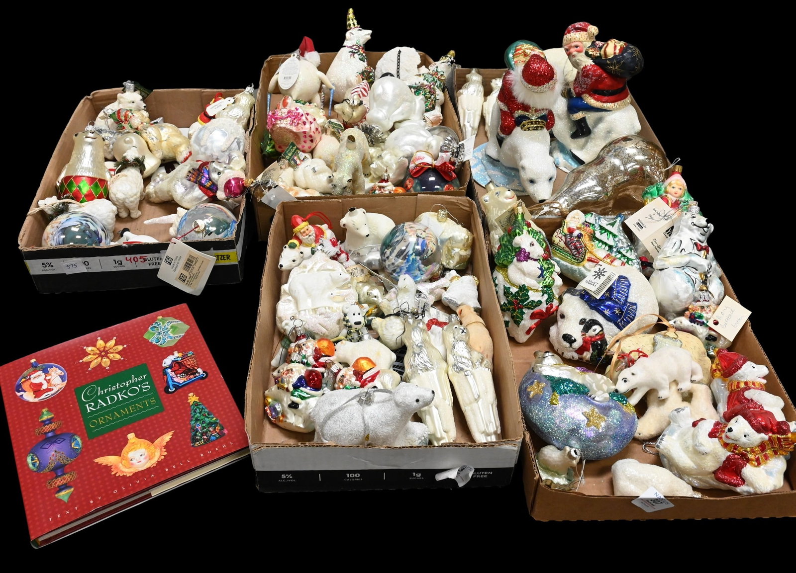 Large Group of Christmas Ornaments (1 of 5)