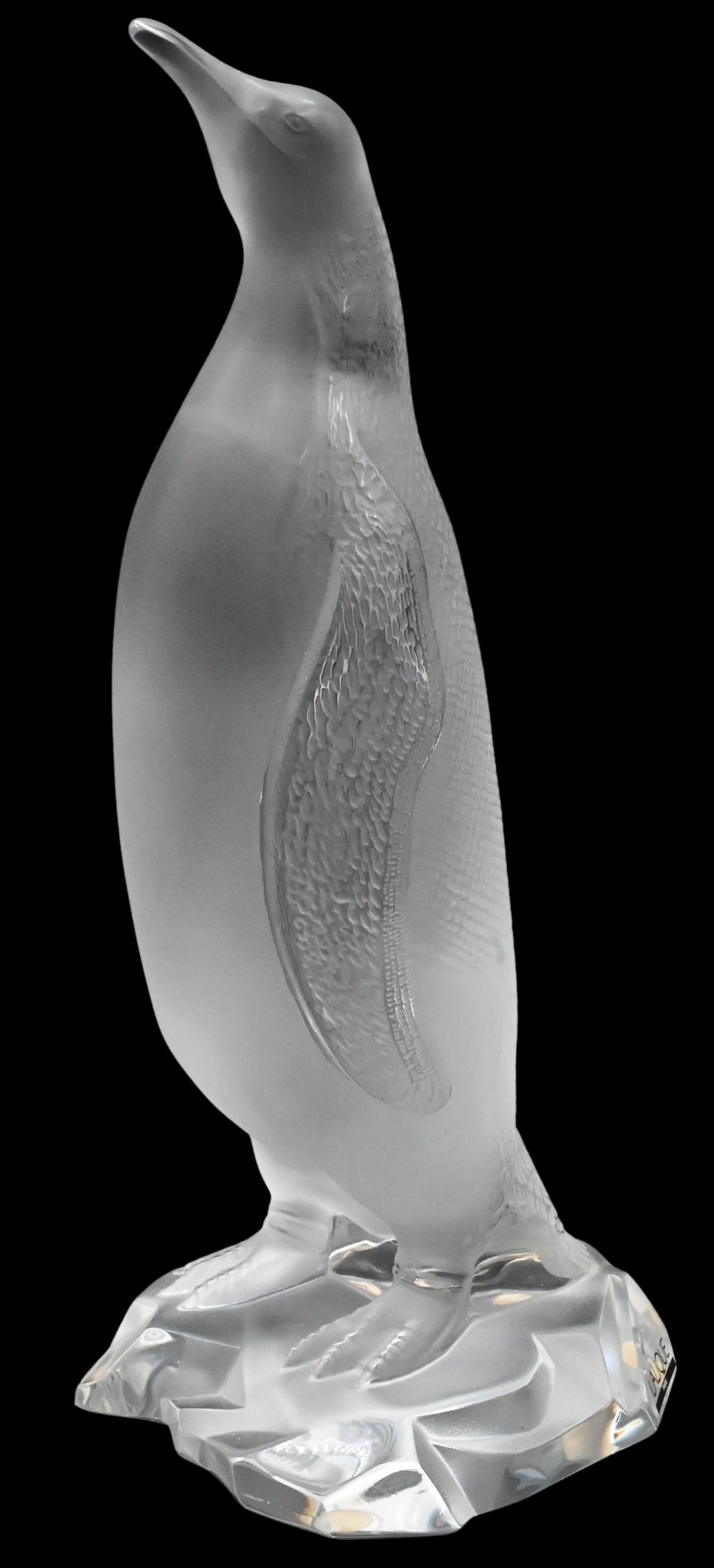 Lalique France Frosted Crystal Penguin (1 of 6)
