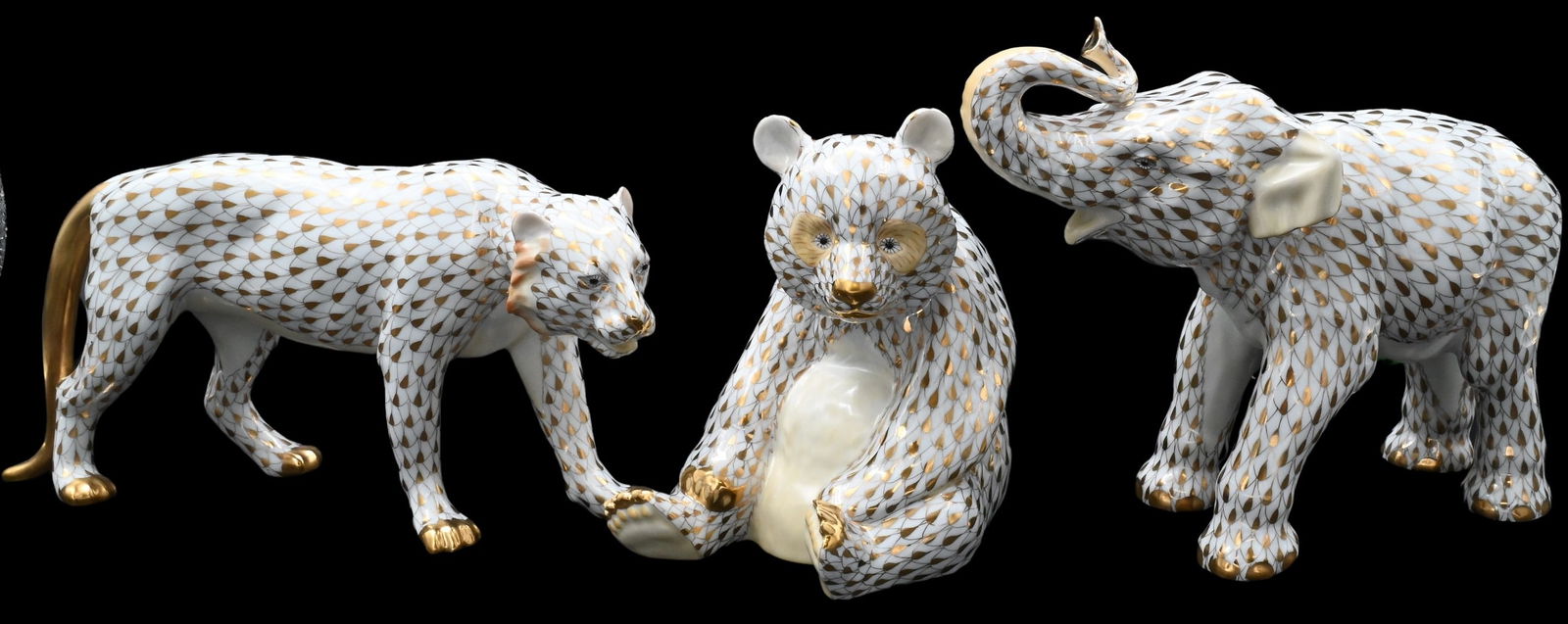 Three Limited Edition Herend Guild Pieces (1 of 12)