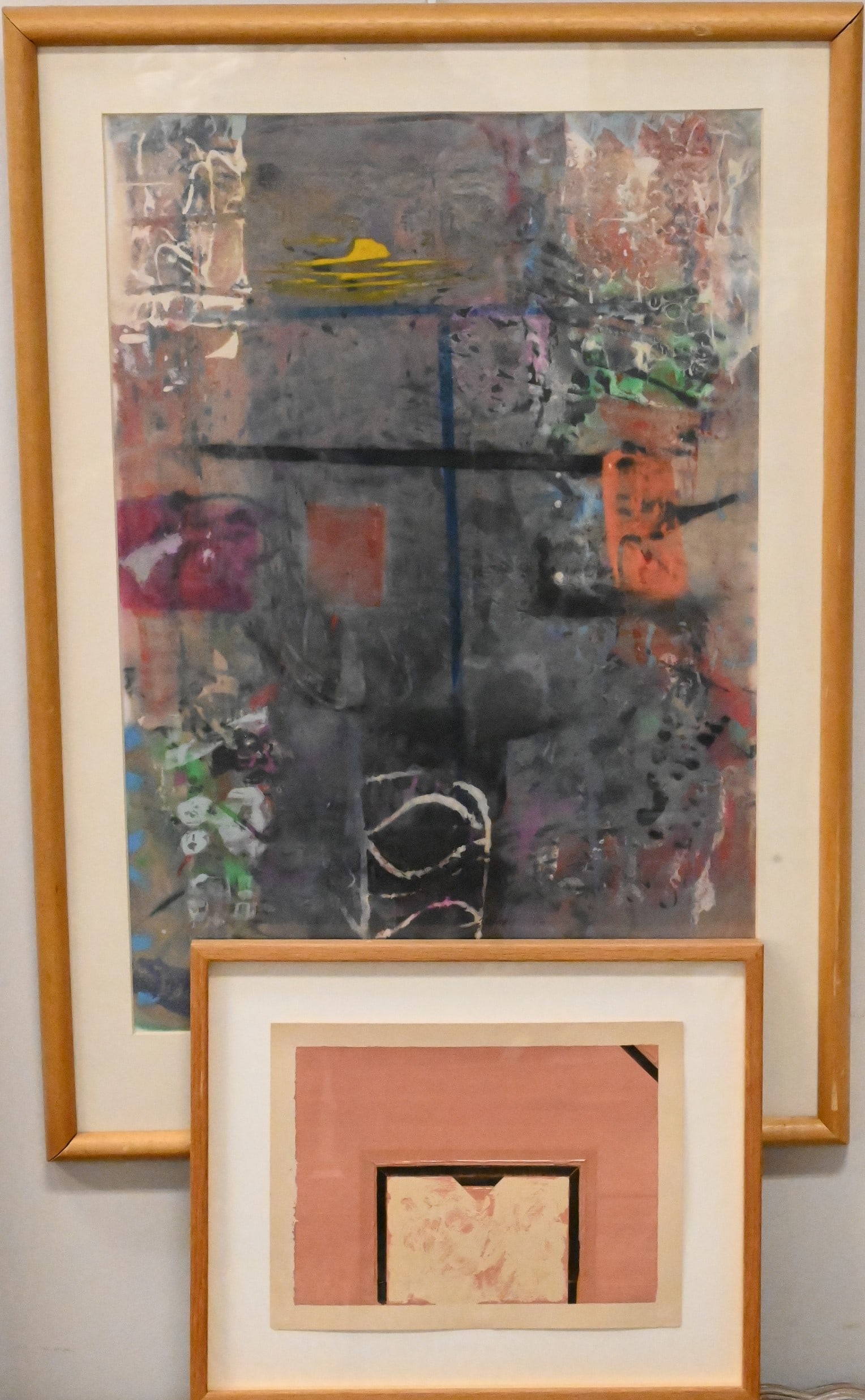 Three Framed Contemporary Pieces (1 of 7)