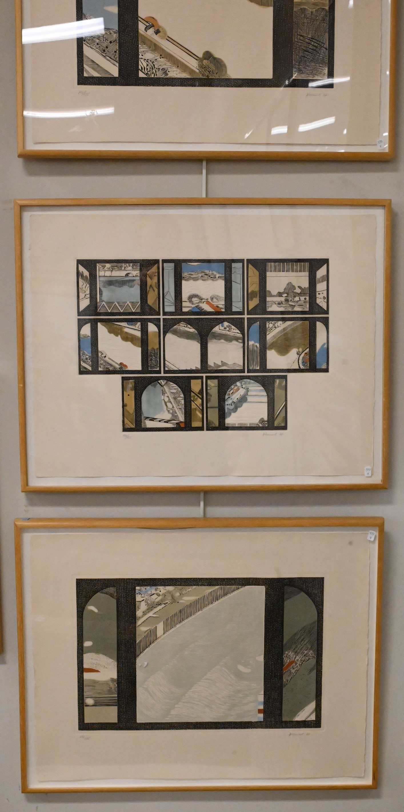 Seven Framed Pieces (1 of 6)