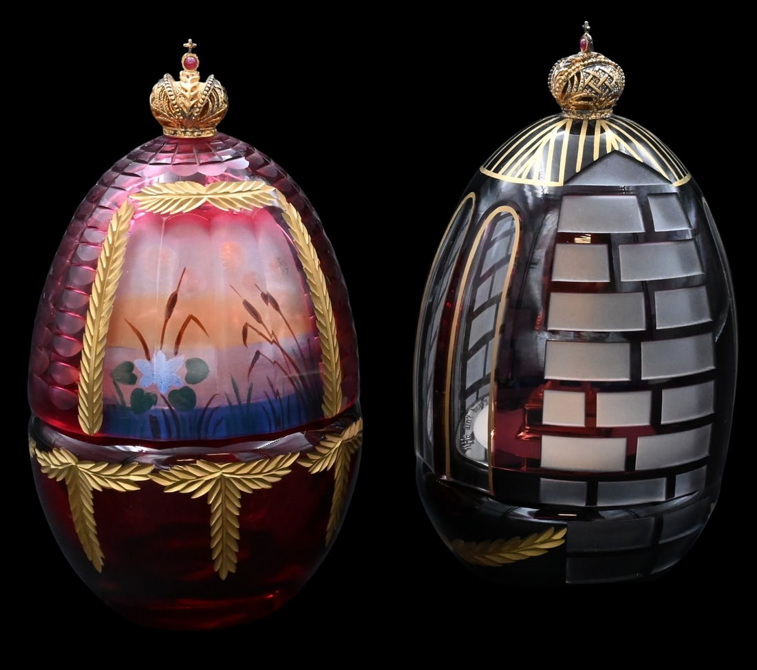 Two Theo Faberge Eggs (1 of 8)