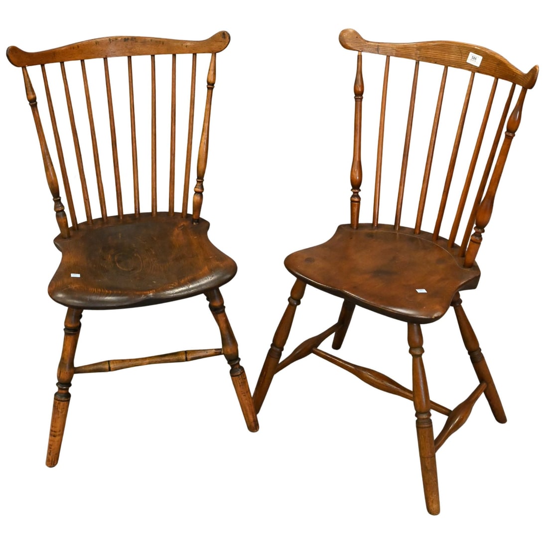 Two Windsor Fan Back Side Chairs (1 of 4)