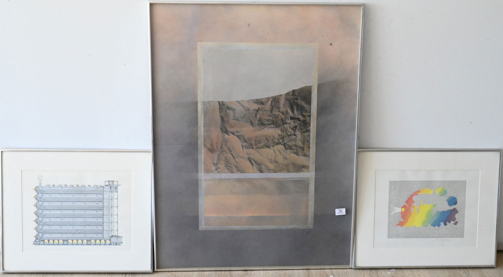 Three Framed Pieces (1 of 10)