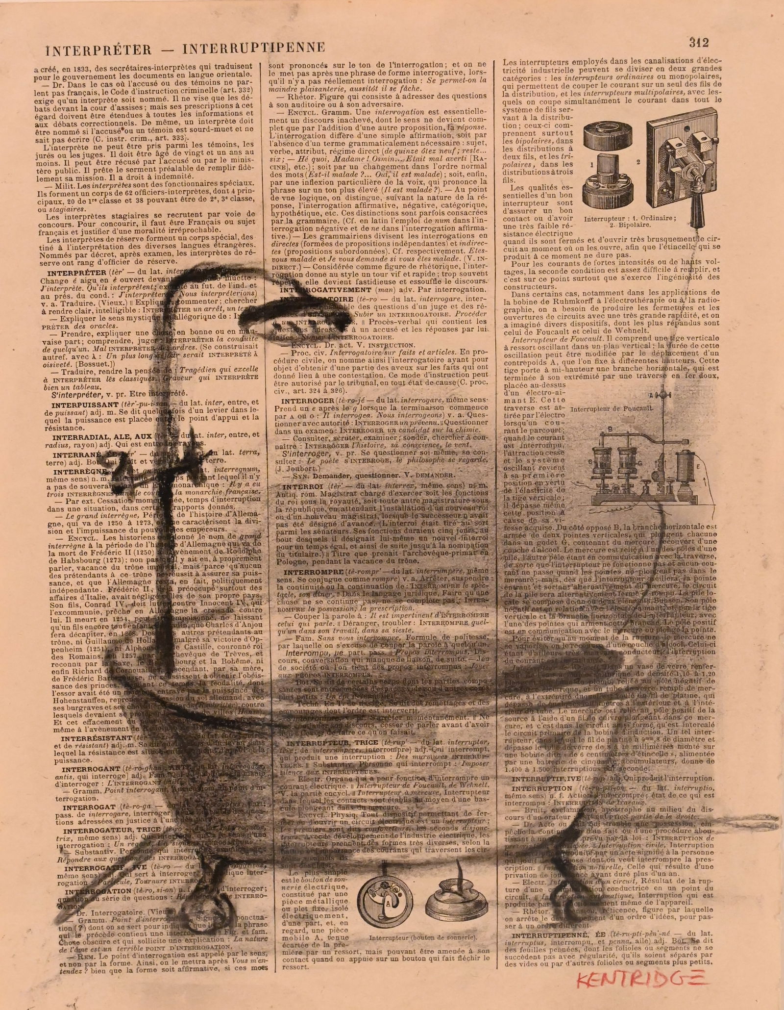 William Kentridge (South African B.1955) (1 of 8)