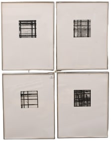 Four: Brice Marden (American 1938-2023) from "Tiles" Suite
