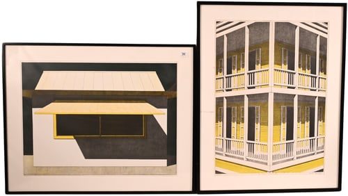 Two: Emilio Sanchez (Cuban/American 1921-1999)