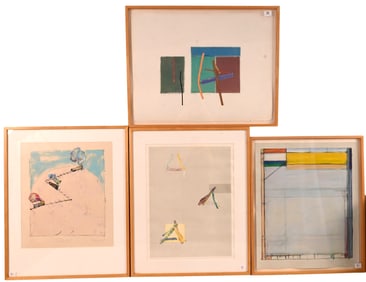Four Framed Pieces