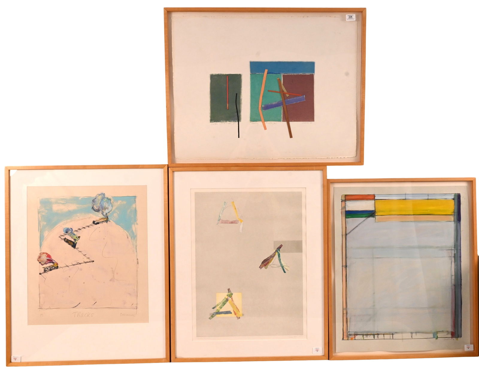 Four Framed Pieces (1 of 9)