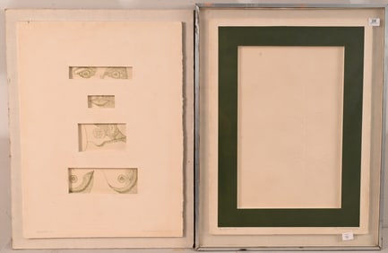 Two: Ray H. French (American 1919-2000)