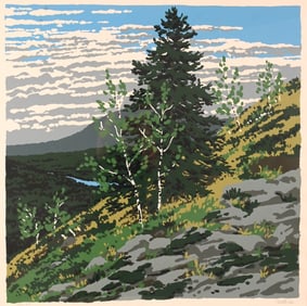 Neil Welliver (American 1929-2005)