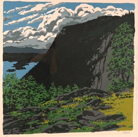 Neil Welliver (American 1929-2005)