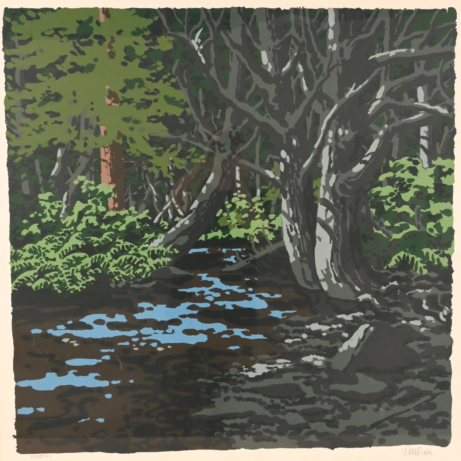 Neil Welliver (American 1929-2005) (1 of 8)
