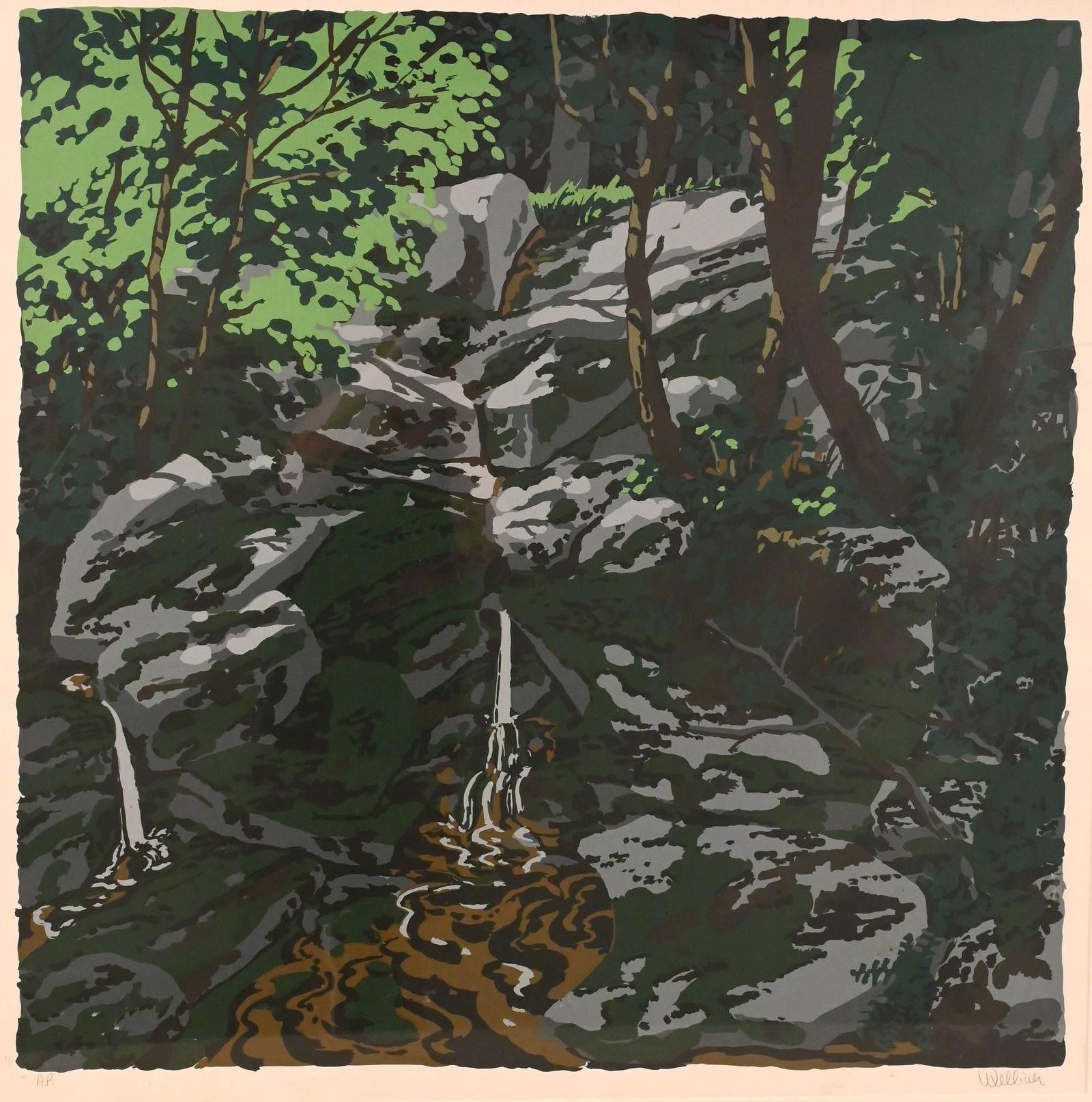 Neil Welliver (American 1929-2005) (1 of 6)