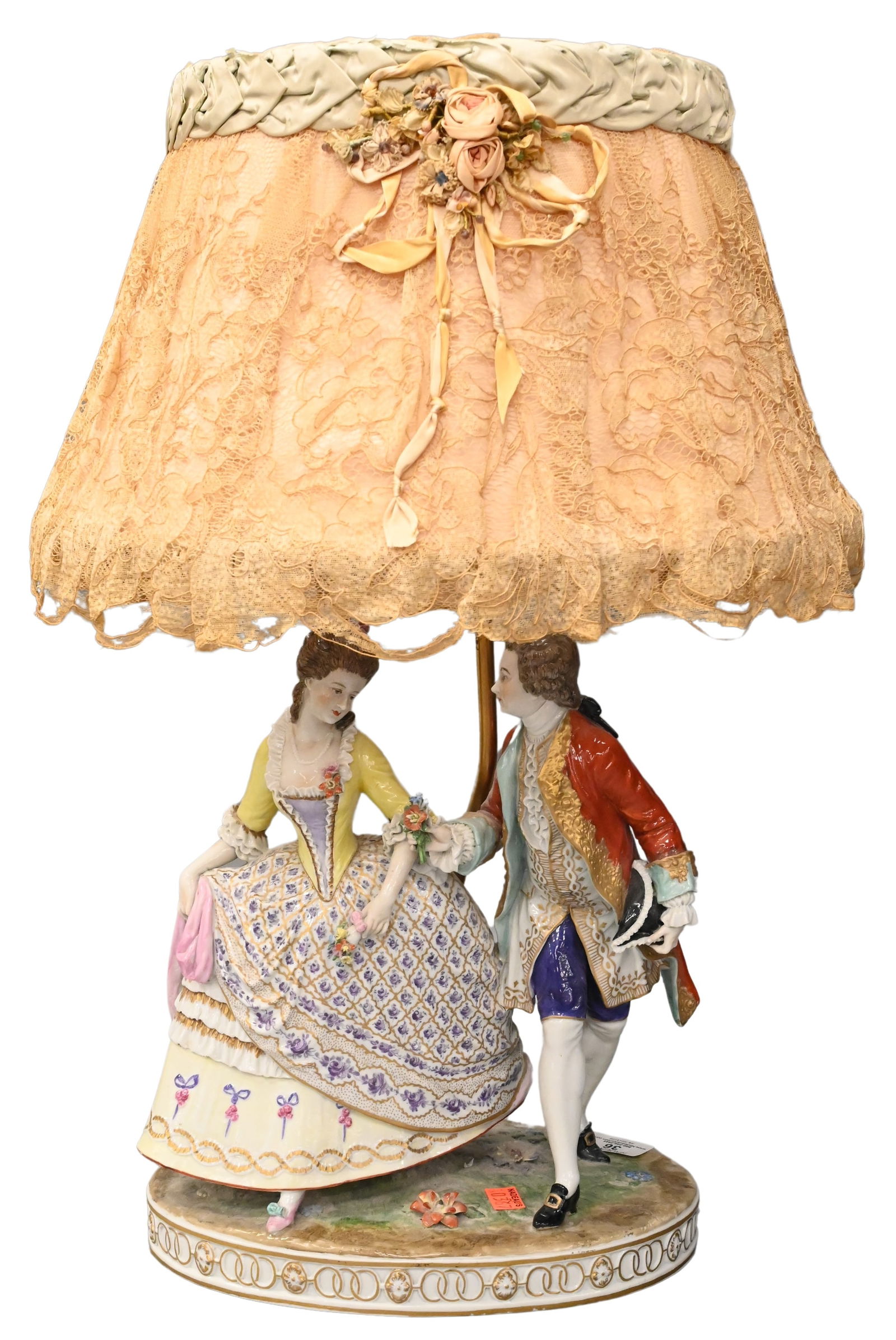 Vienna Porcelain Double Figure (1 of 6)