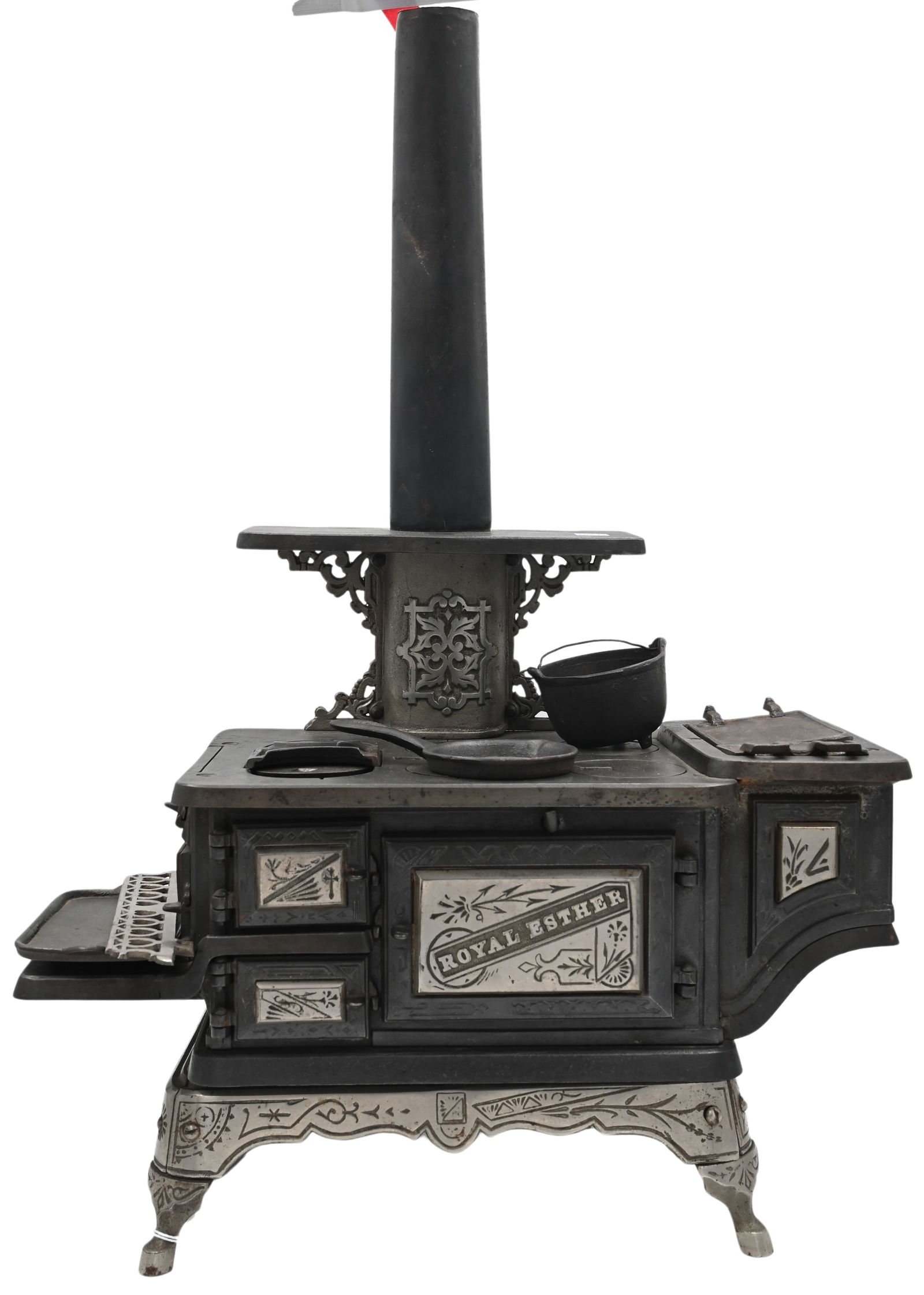 Salesman Sample "Royal Esther" Cast Iron Stove (1 of 4)