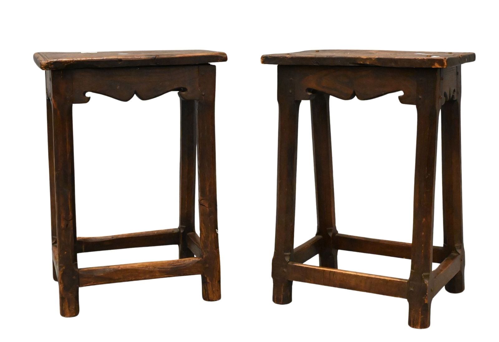 Pair of George II Style Joint Stools (1 of 4)