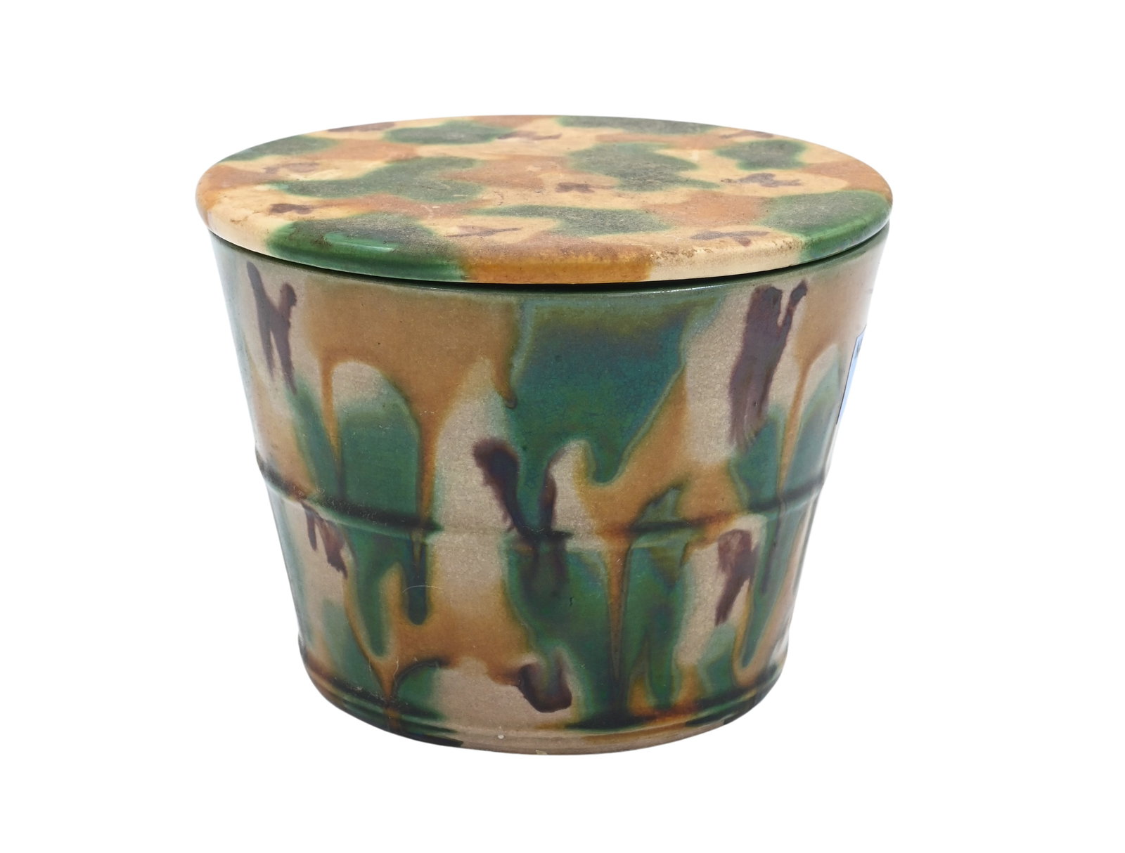 Awaji Stoneware Covered Pot (1 of 4)