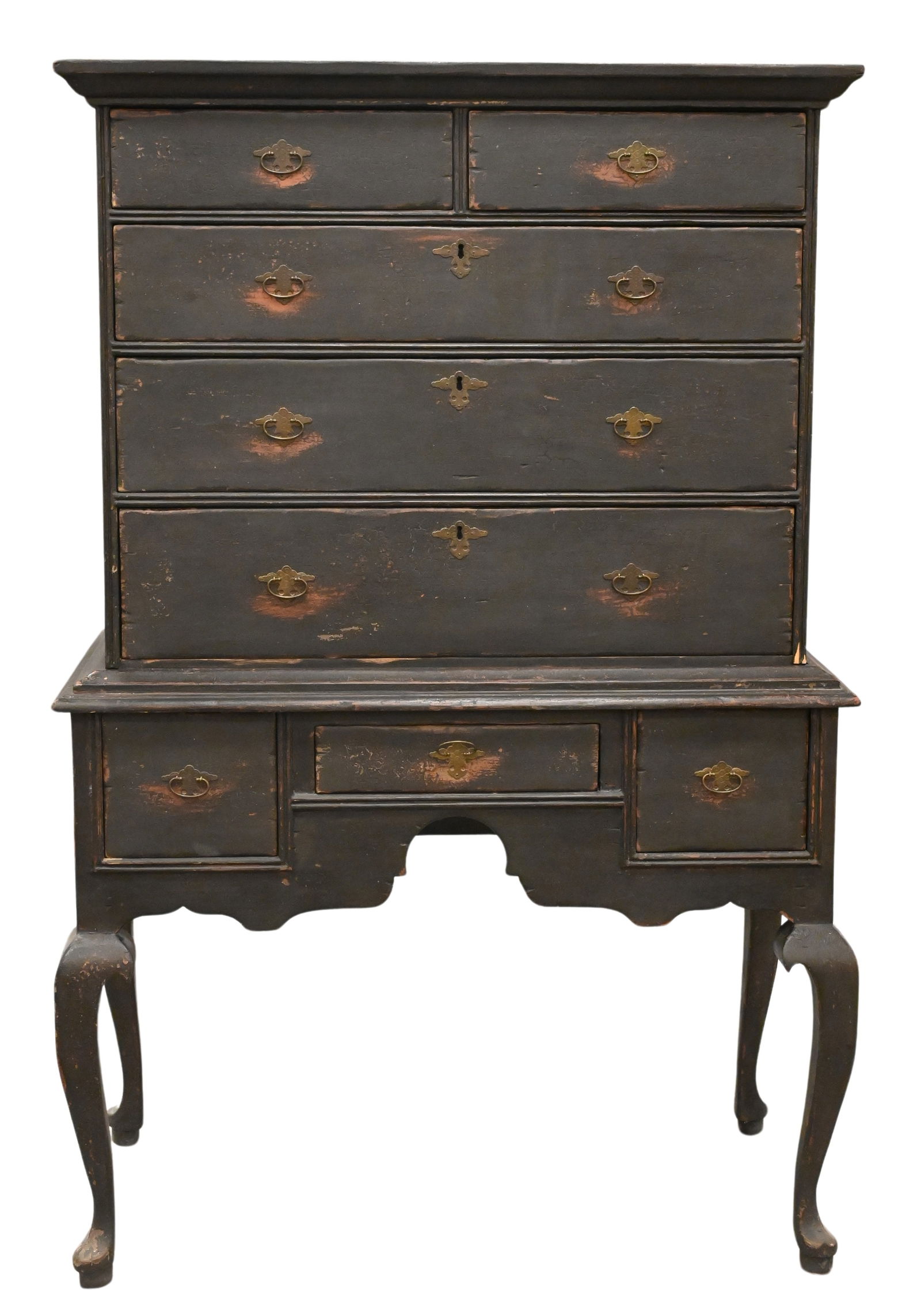 Cynthia B. Sawyers for Bloomingdales Queen Anne Style Highboy (1 of 4)