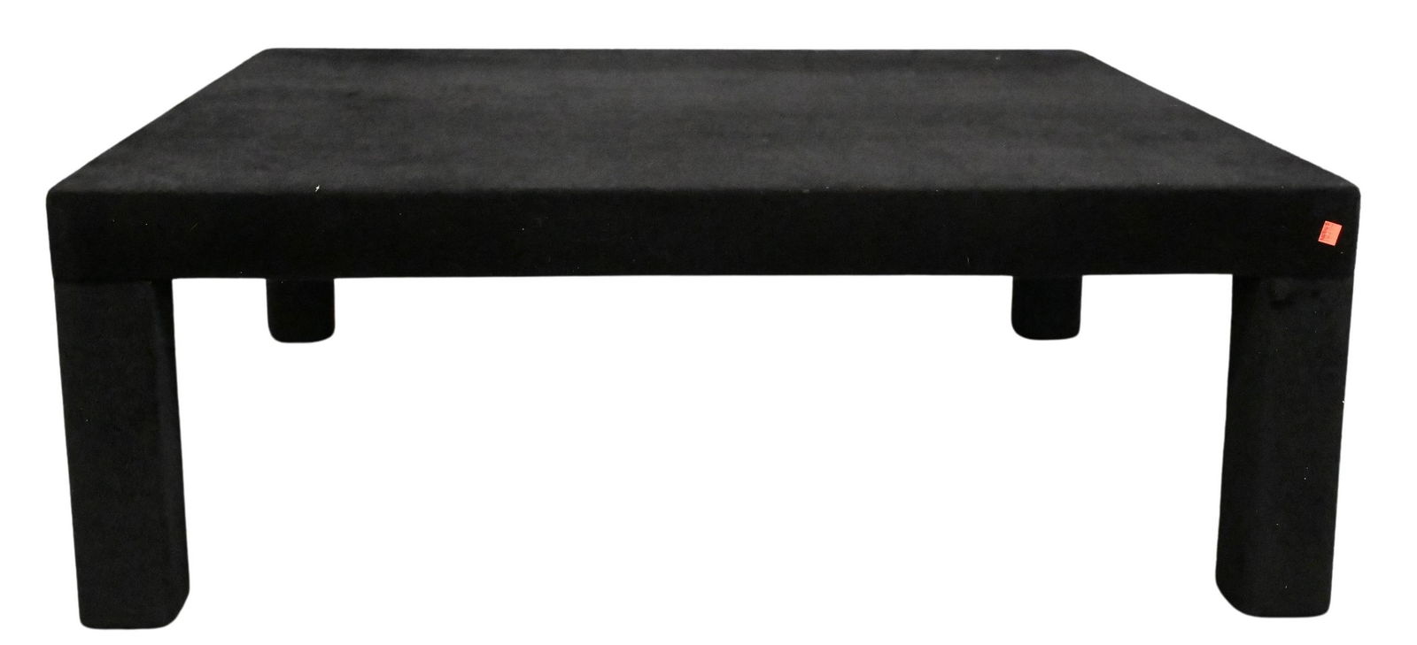 Large Mohair Contemporary Square Coffee Table (1 of 4)