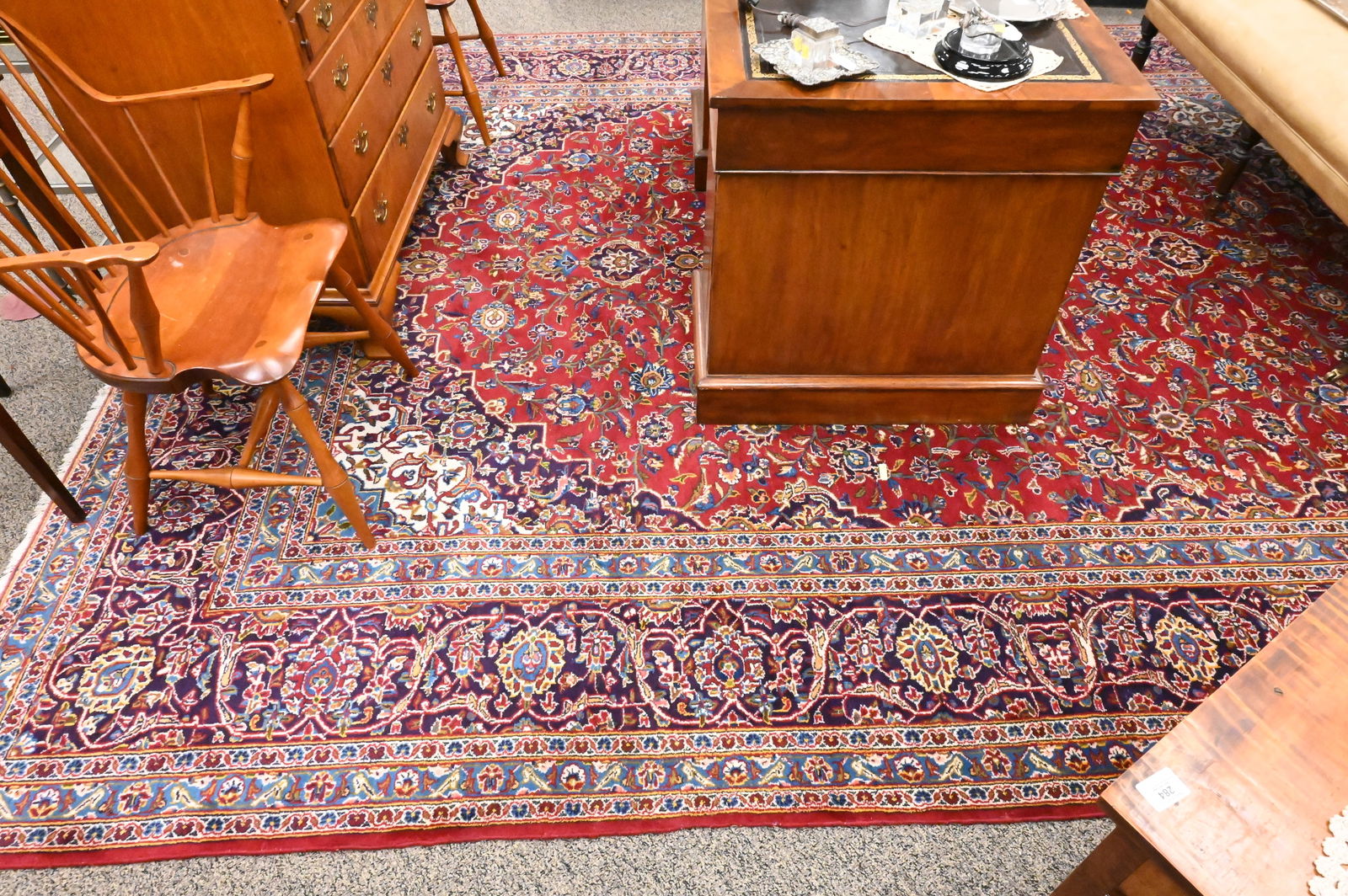 Hamadan Oriental Room Size Rug (1 of 6)