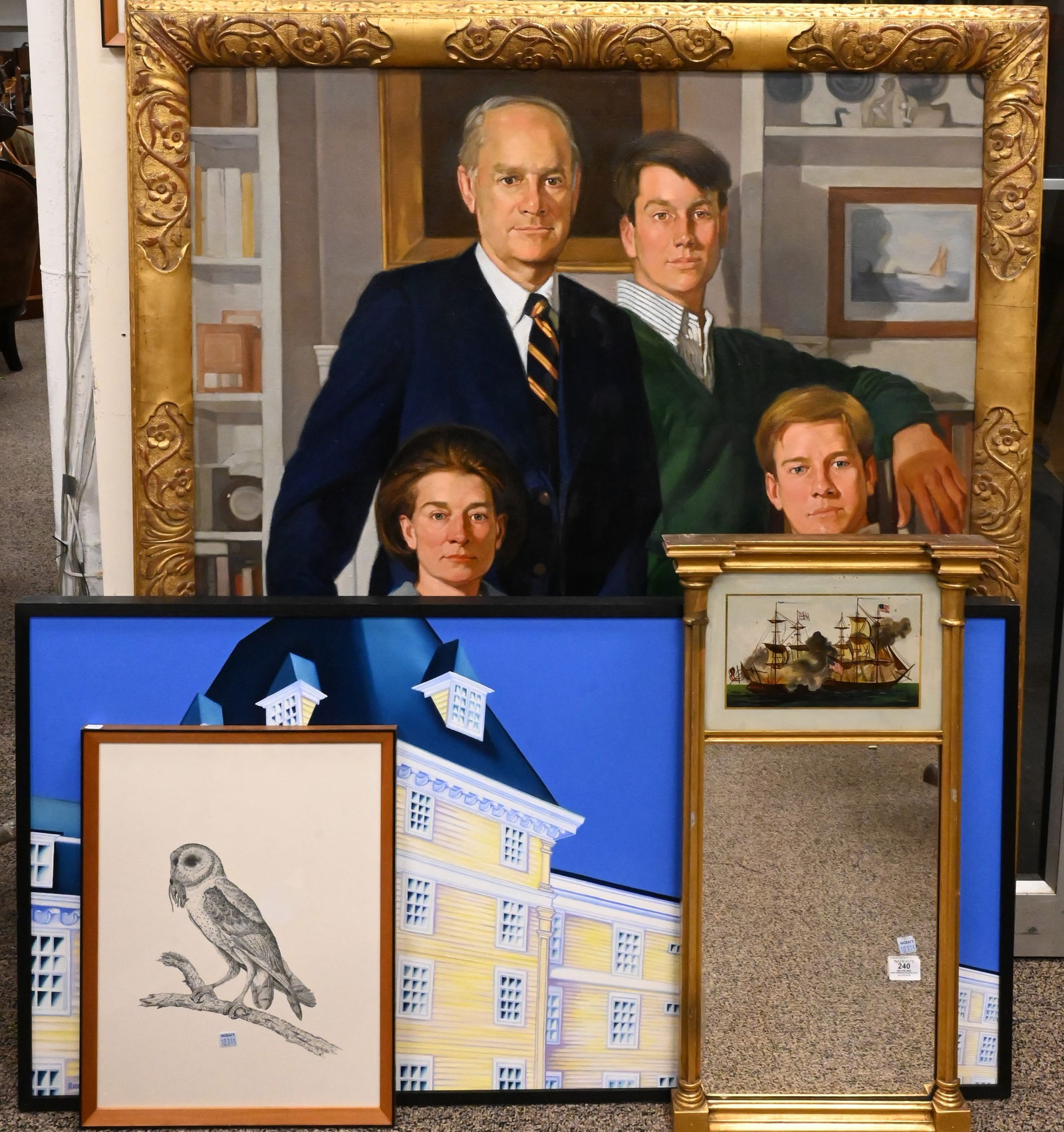 Rick Unruh (B. 1964) along with Five Framed Pieces (1 of 6)