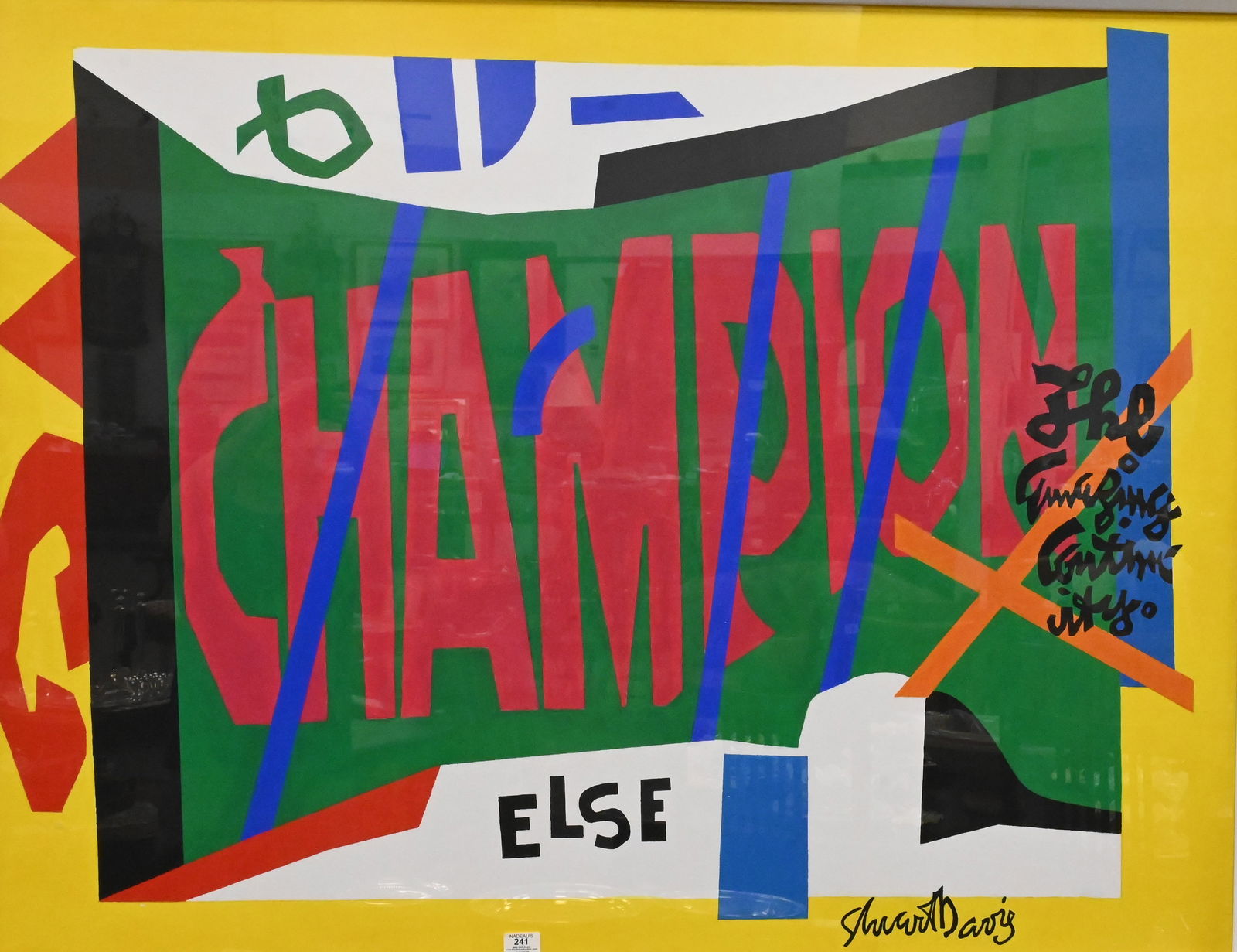 After Stuart Davis (American 1892-1964) (1 of 5)