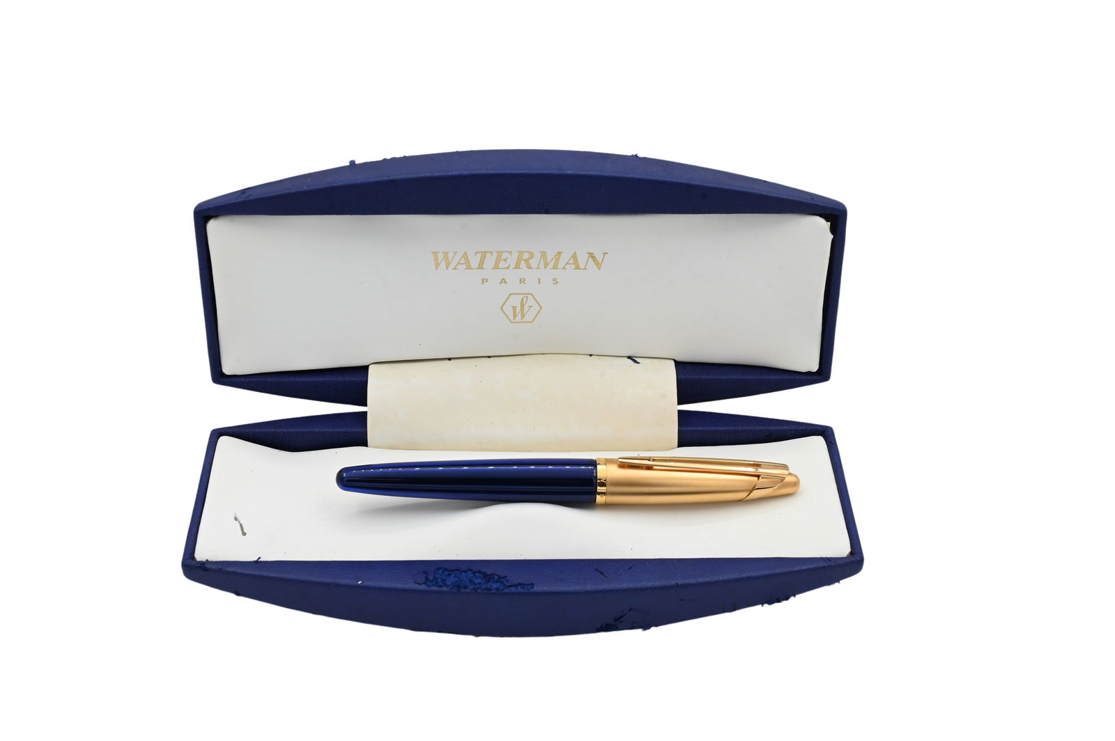 Waterman "Edson" Sapphire Blue Fountain Pen (1 of 5)