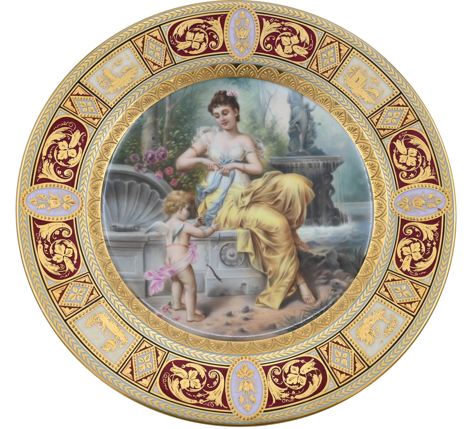 Wagner Royal Vienna Portrait Plate (1 of 6)